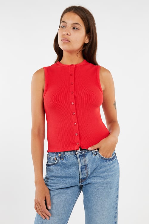 LEVI'S Débardeur Rouge