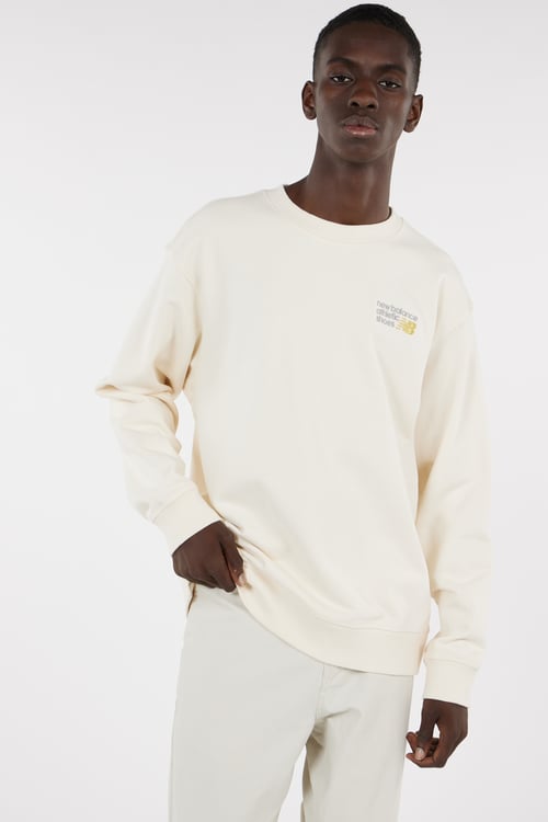NEW BALANCE Sweatshirt Blanc