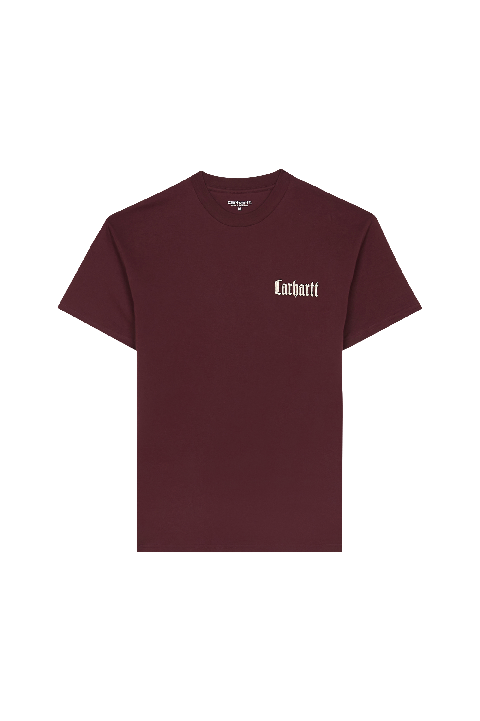 Regular-fit round-neck cotton T-shirt Purple