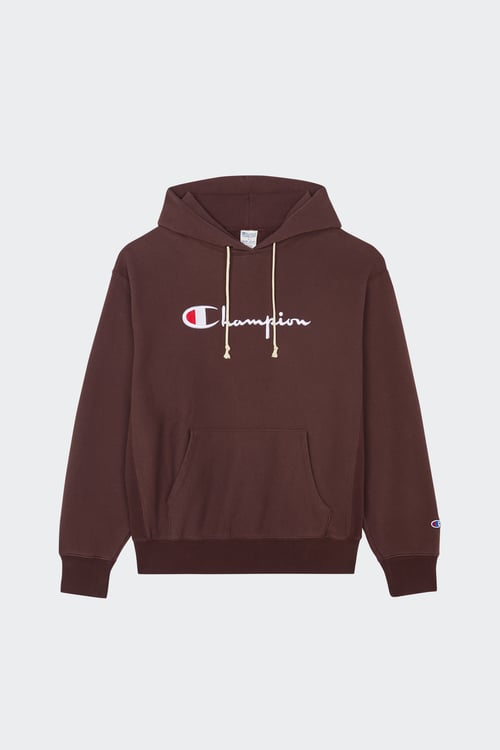 CHAMPION Hoodie Marron