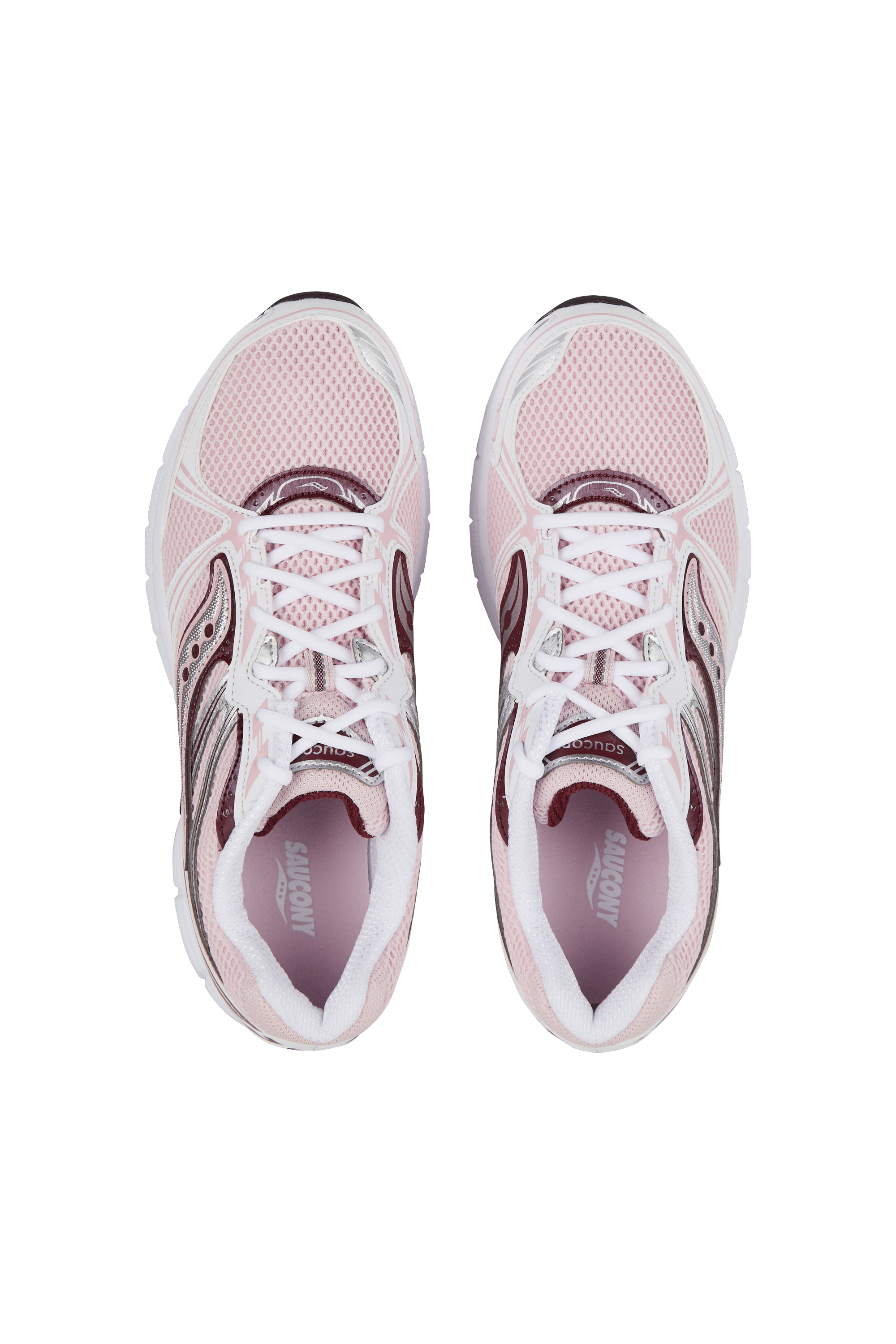 Men?s Storm 96 LO fabric and leather sneakers | Pink SAUCONY Women