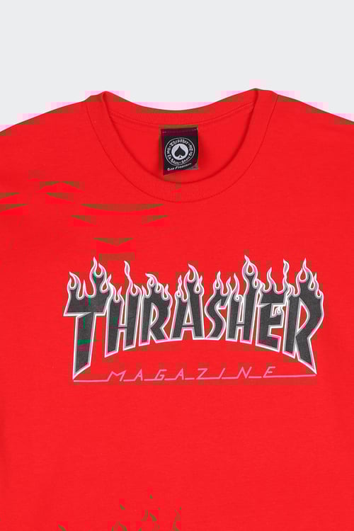 THRASHER T-shirt  Rouge