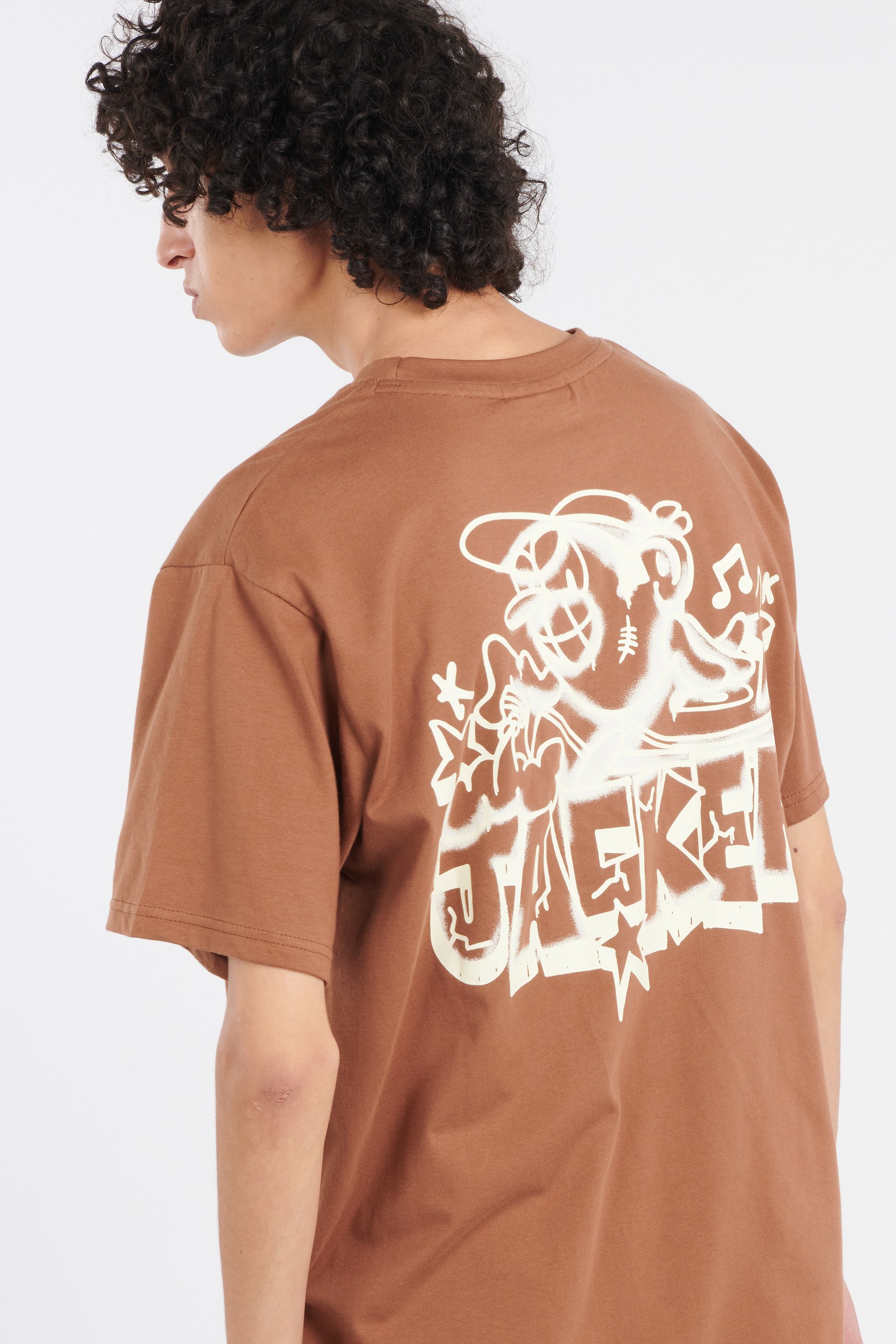 T-shirt | Brown by JACKER T-shirt Brown