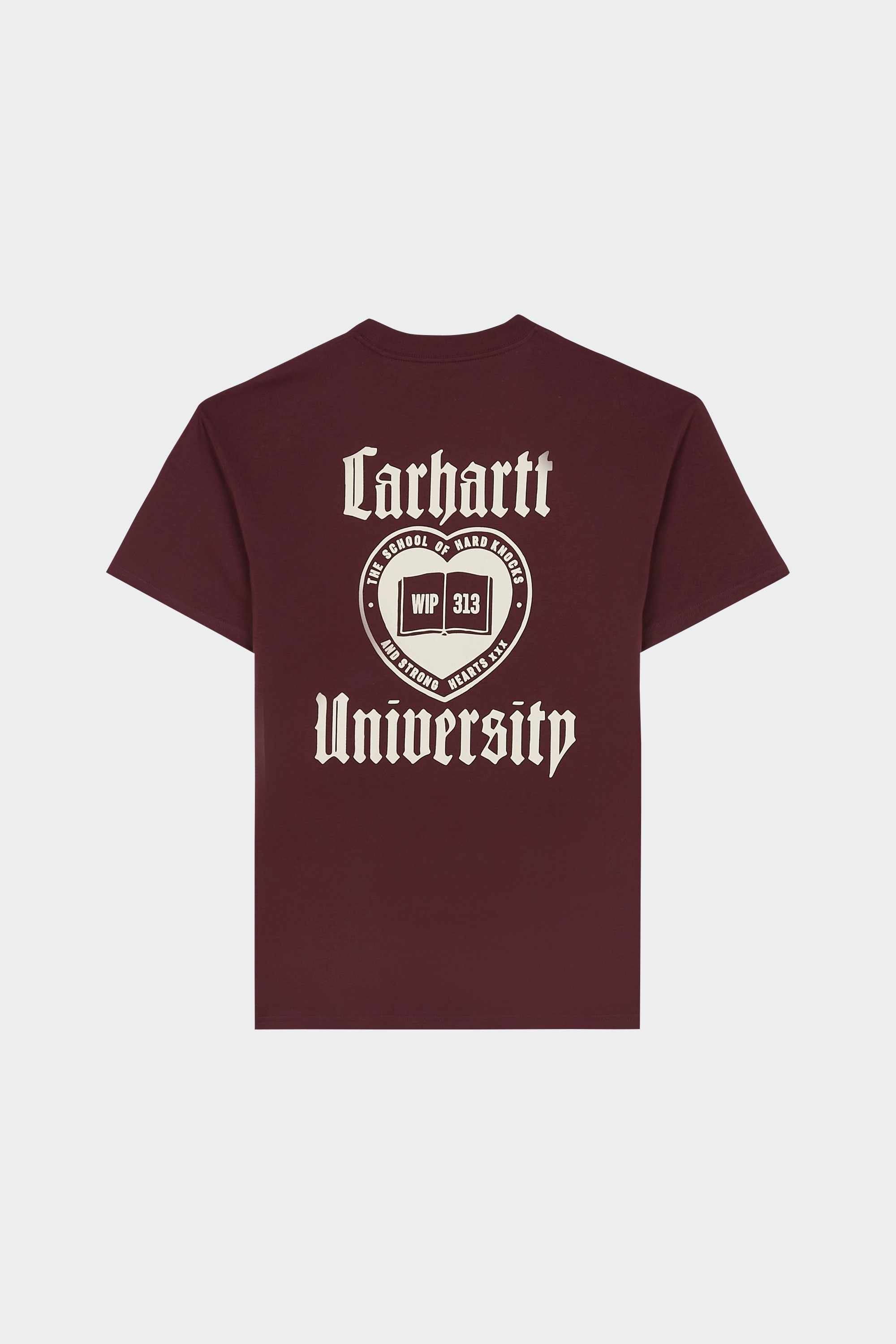 Regular-fit round-neck cotton T-shirt | Purple by CARHARTT WIP Regular-fit round-neck cotton T-shirt Purple