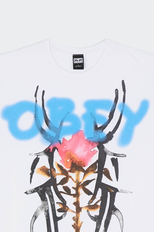 OBEY T-shirt Blanc