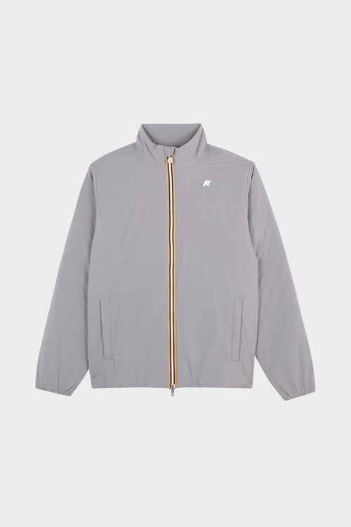 K-way - Veste - Taille S Gris homme
