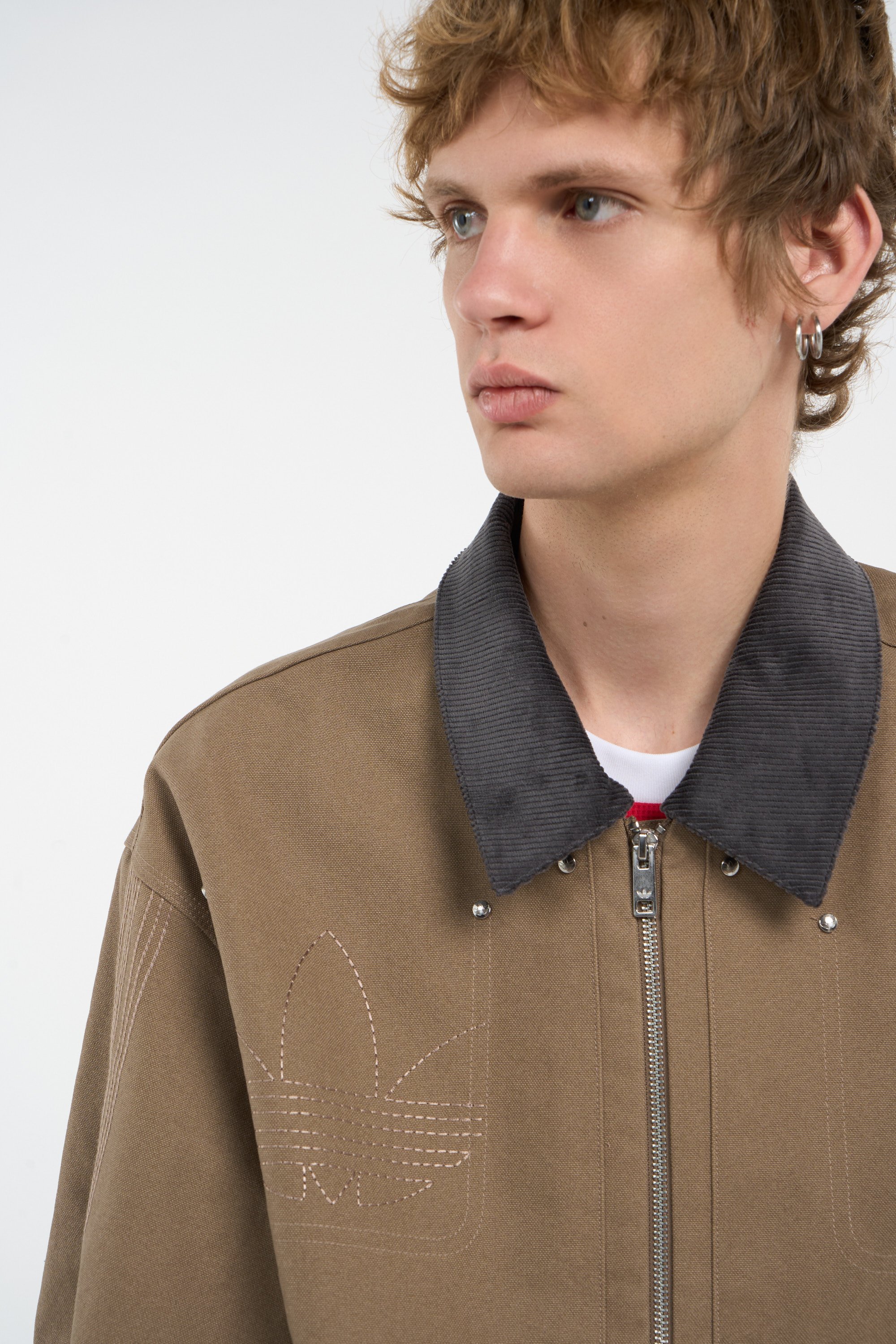 Bomber jacket | Beige ADIDAS Men