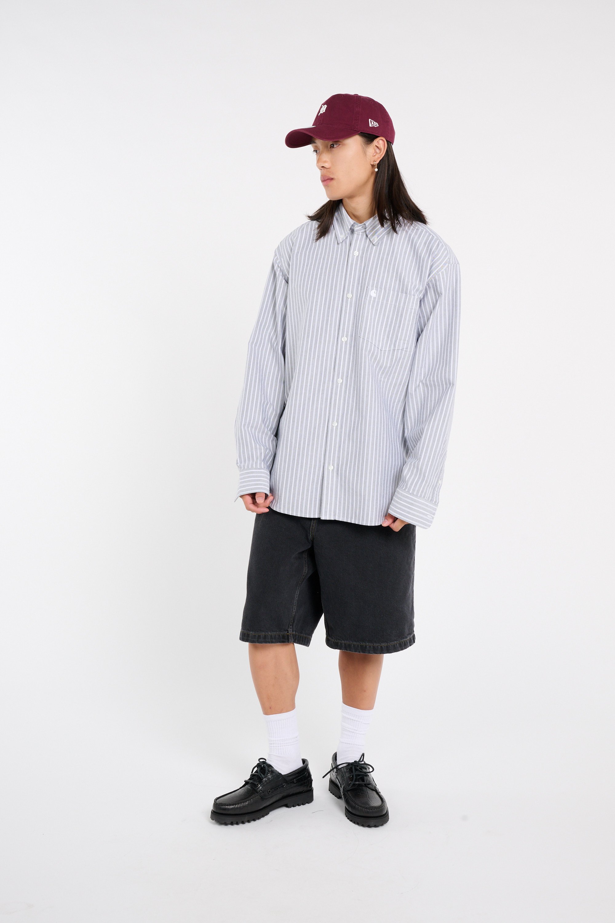 Chemise oversize en coton | Bleu CARHARTT WIP Homme