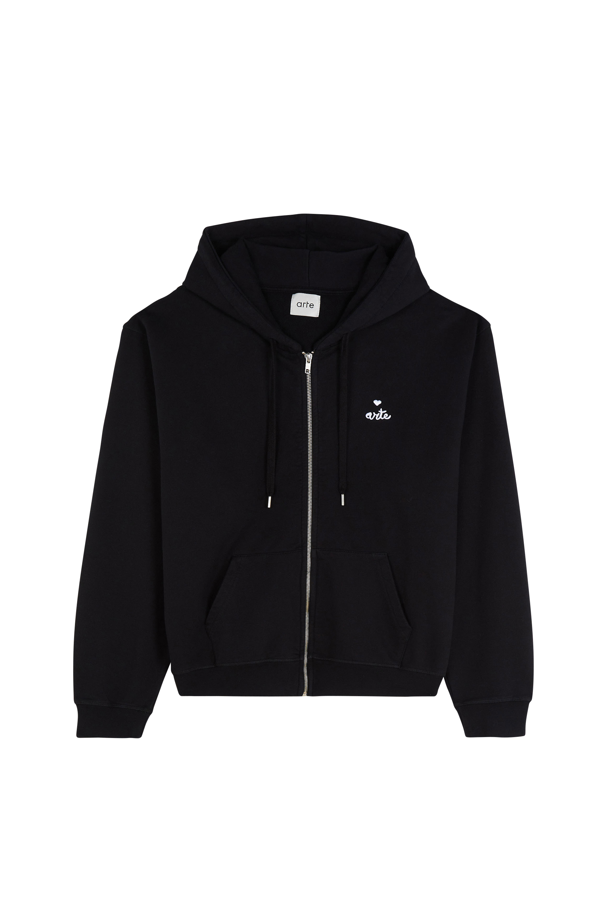 Hoodie zippé Noir