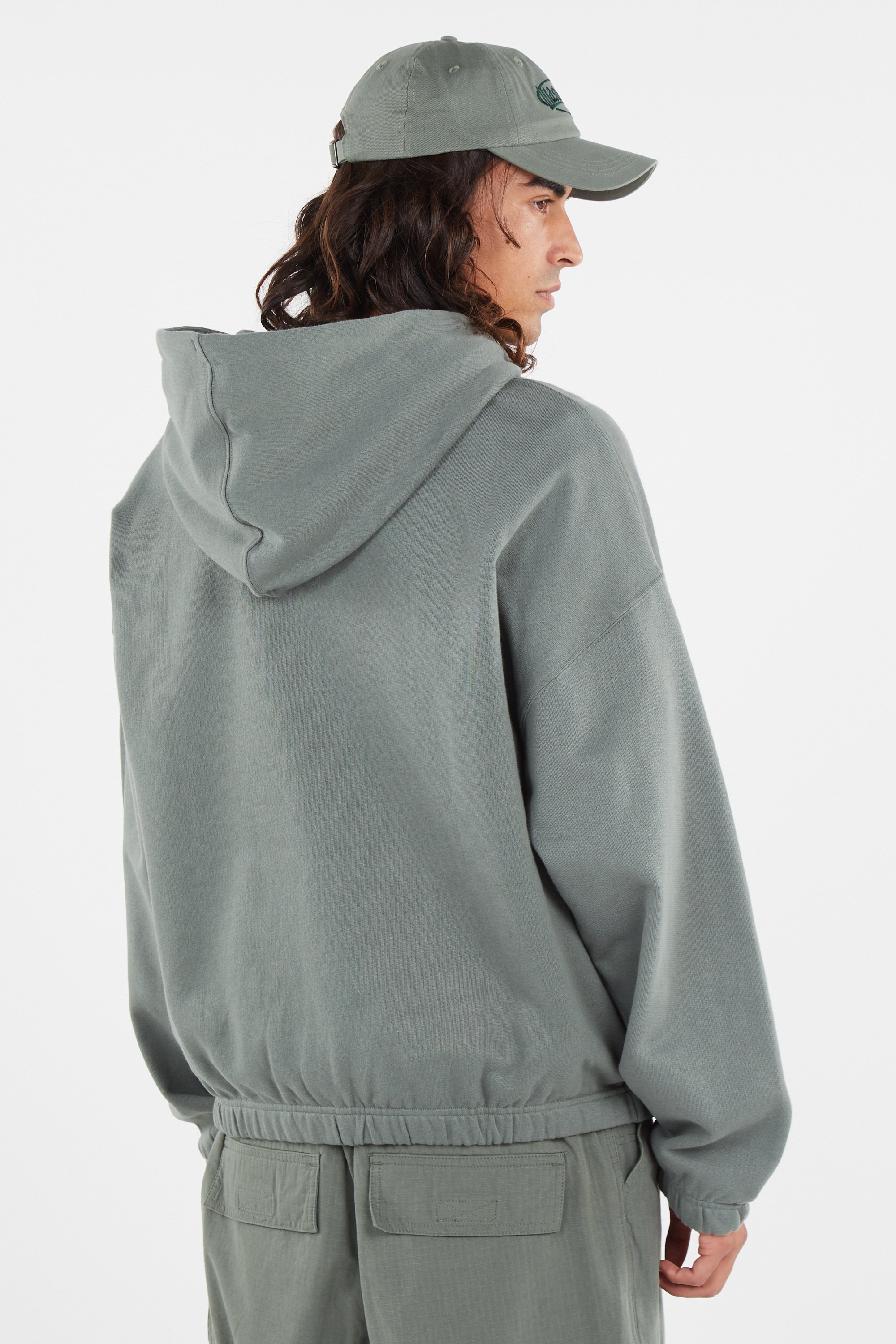 Hoodie zippé | Vert WASTED Homme