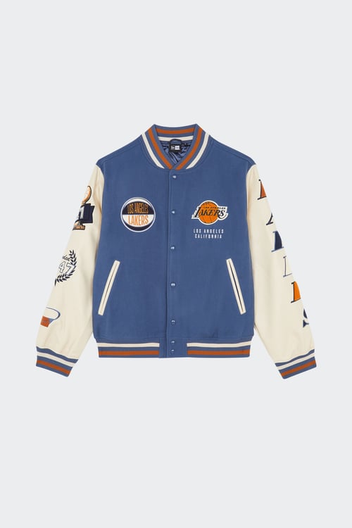 NEW ERA Bomber jacket Blue