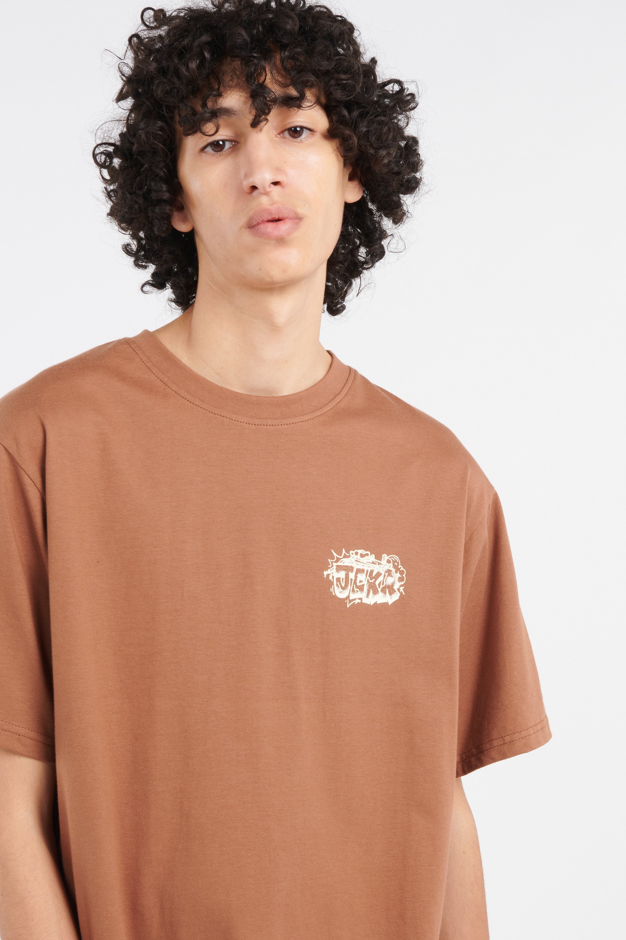 T-shirt | Brown by JACKER T-shirt Brown