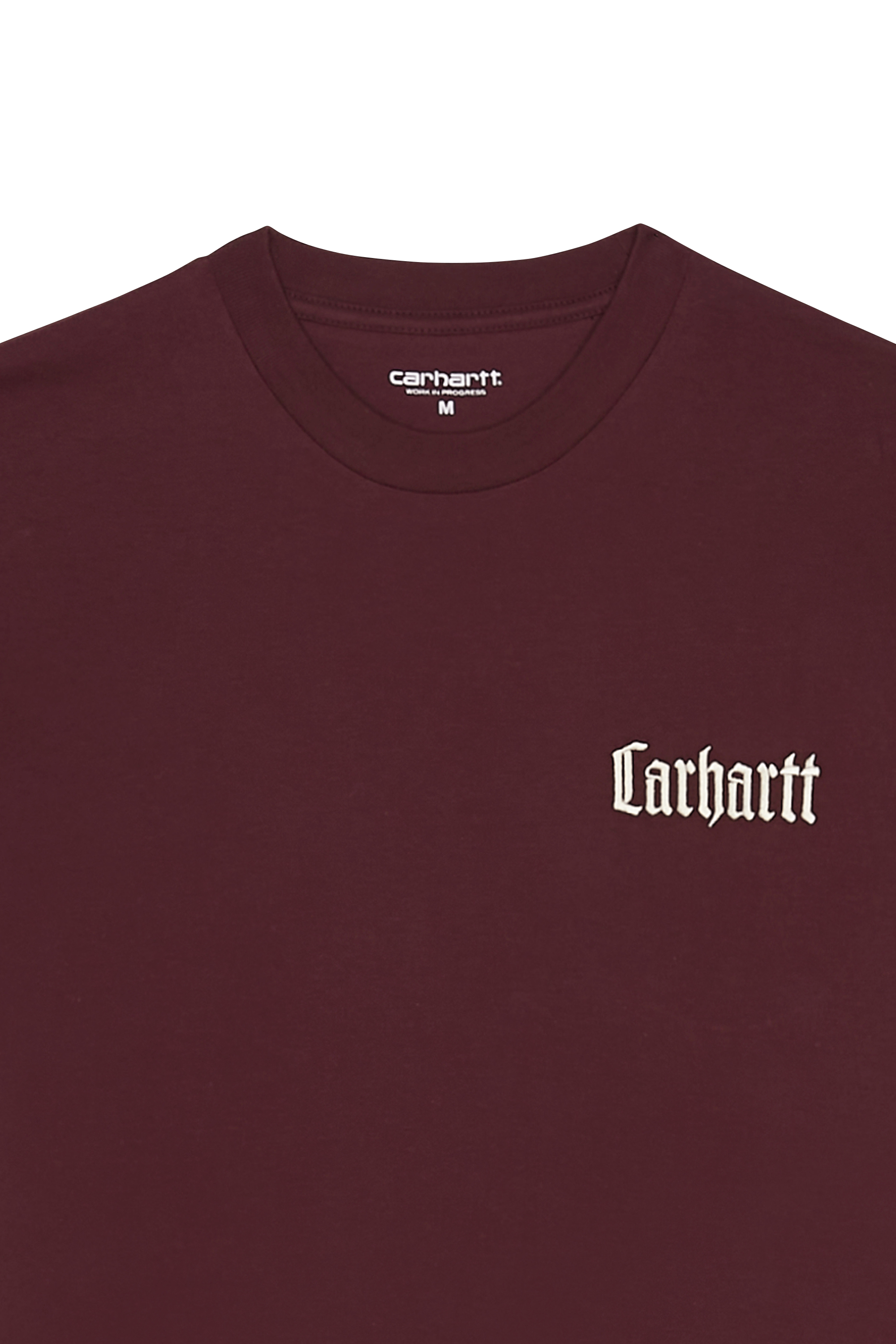 Regular-fit round-neck cotton T-shirt Purple