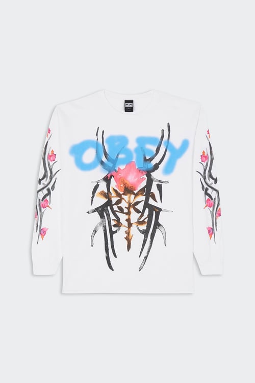 OBEY T-shirt Blanc