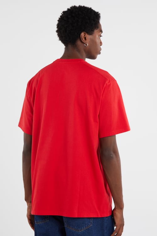 POP TRADING COMPANY T-shirt Rouge