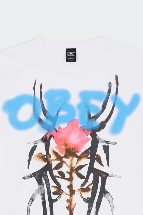 OBEY T-shirt Blanc
