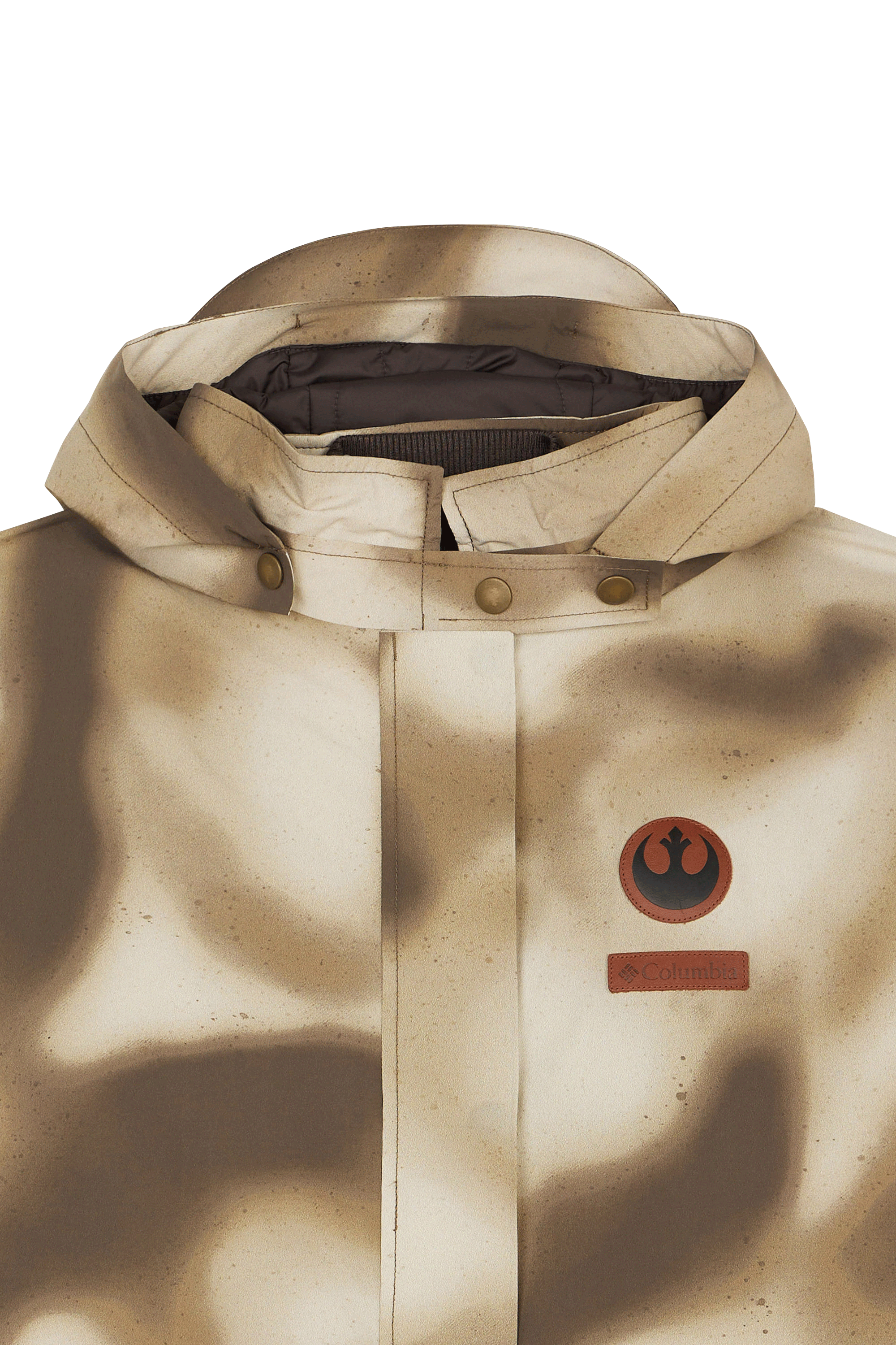 Trench polyvalent imperméable à capuche Marron