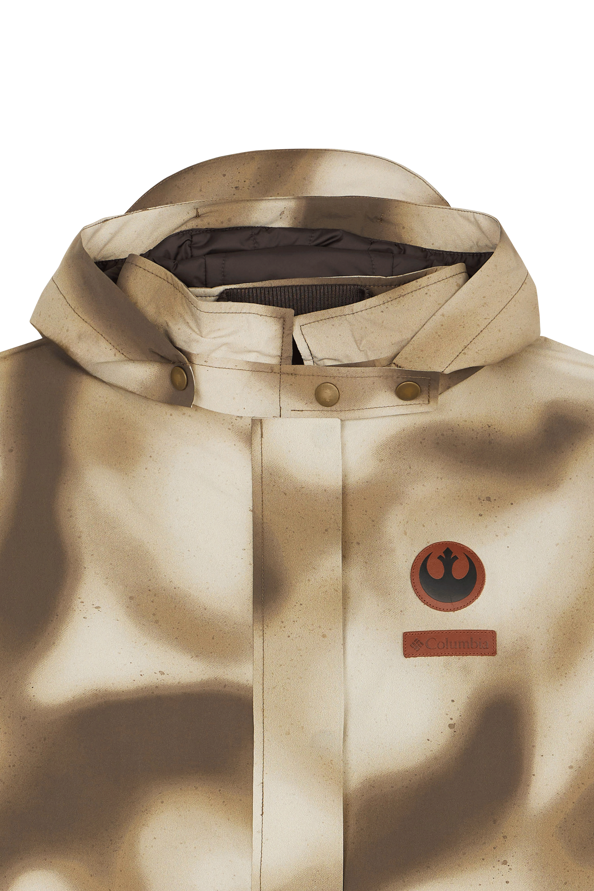 Trench polyvalent imperméable à capuche Marron