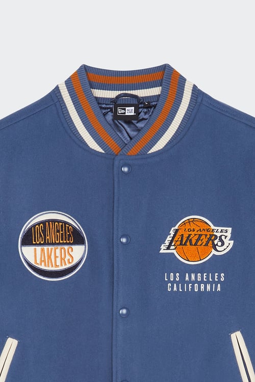 NEW ERA Bomber jacket Blue