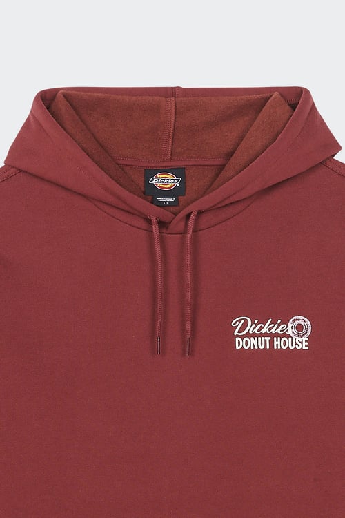 DICKIES Hoodie Rouge