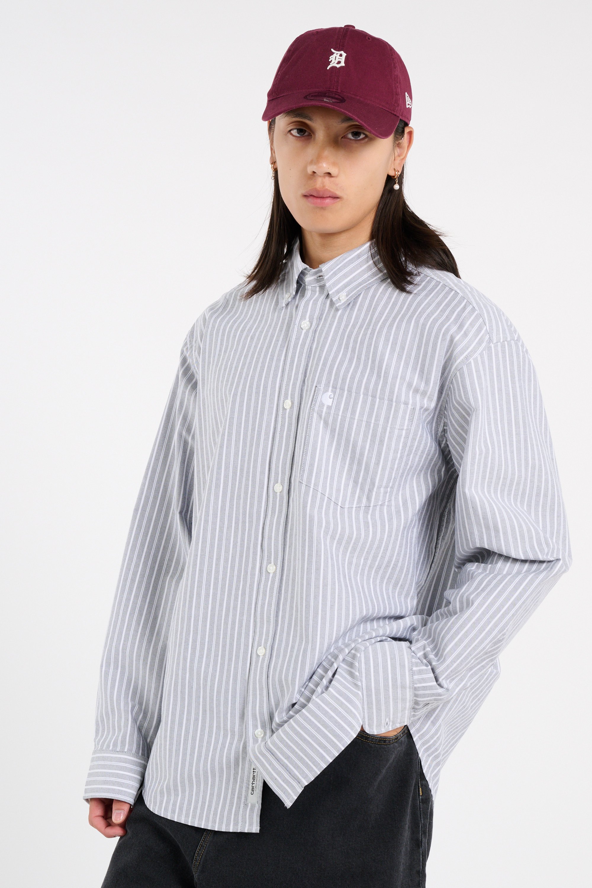 Chemise oversize en coton | Bleu CARHARTT WIP Homme