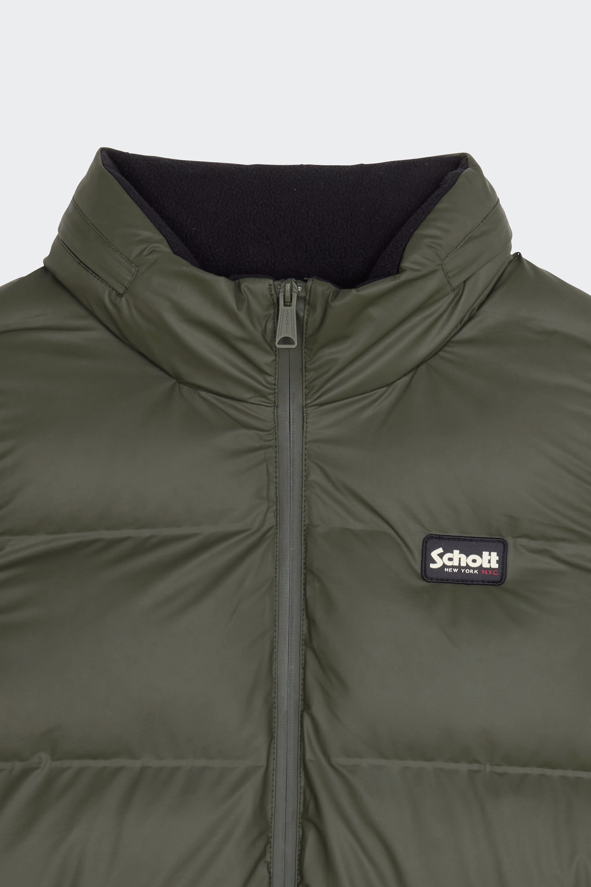 Puffer Jacket | Green by SCHOTT Puffer Jacket Green