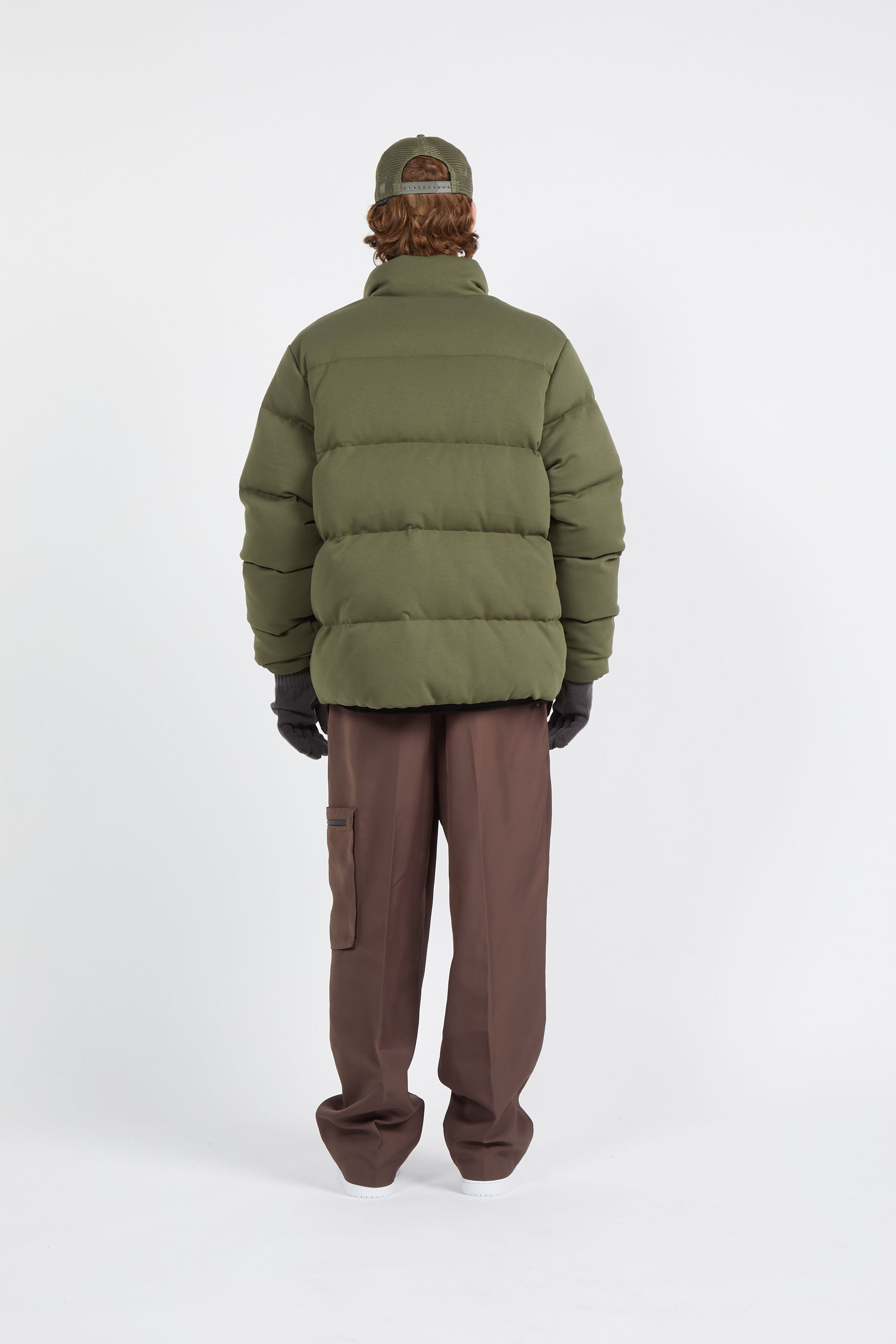 puffer coat Green