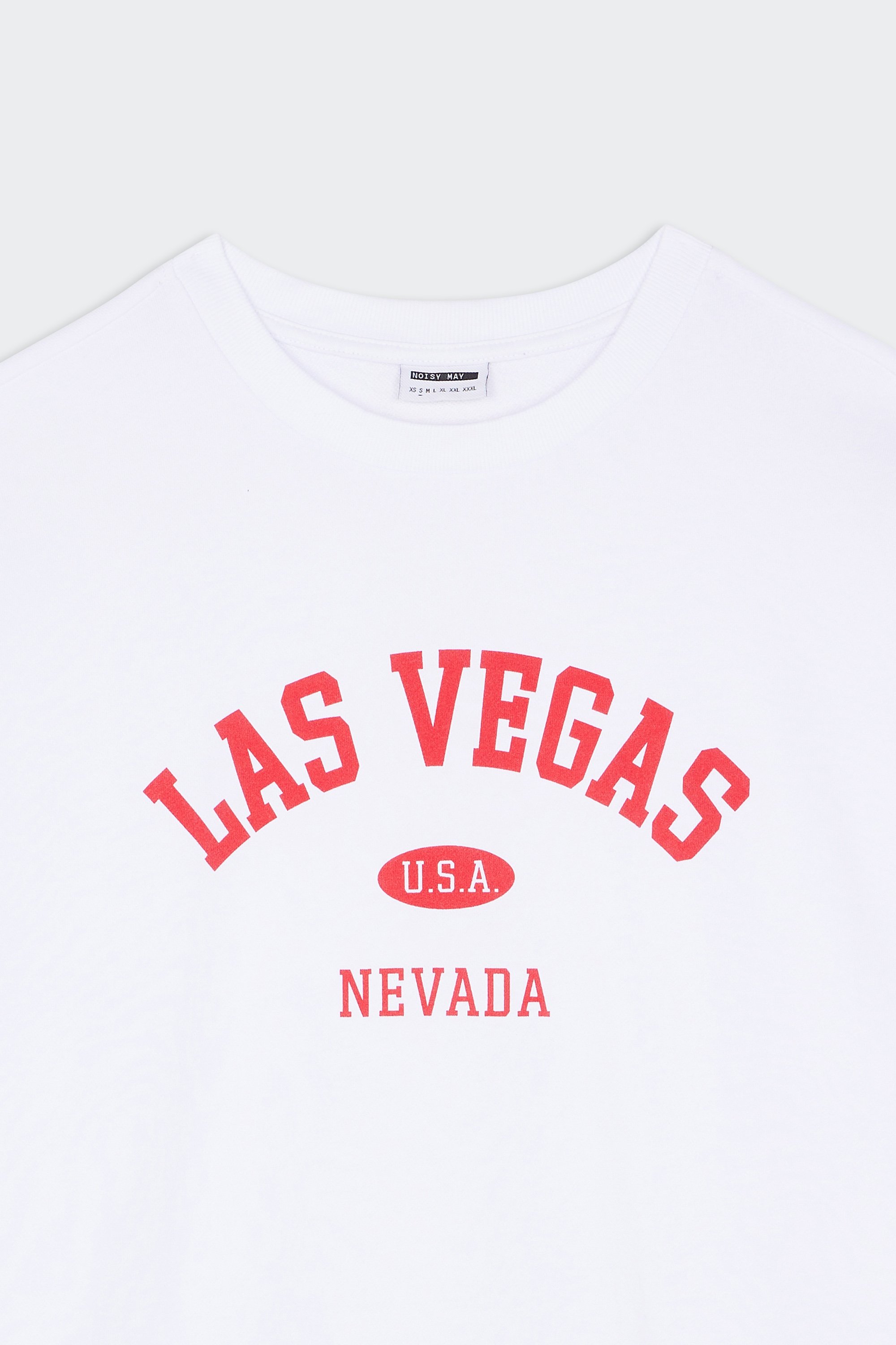 Sweatshirt | Blanc by NOISY MAY Sweatshirt Blanc