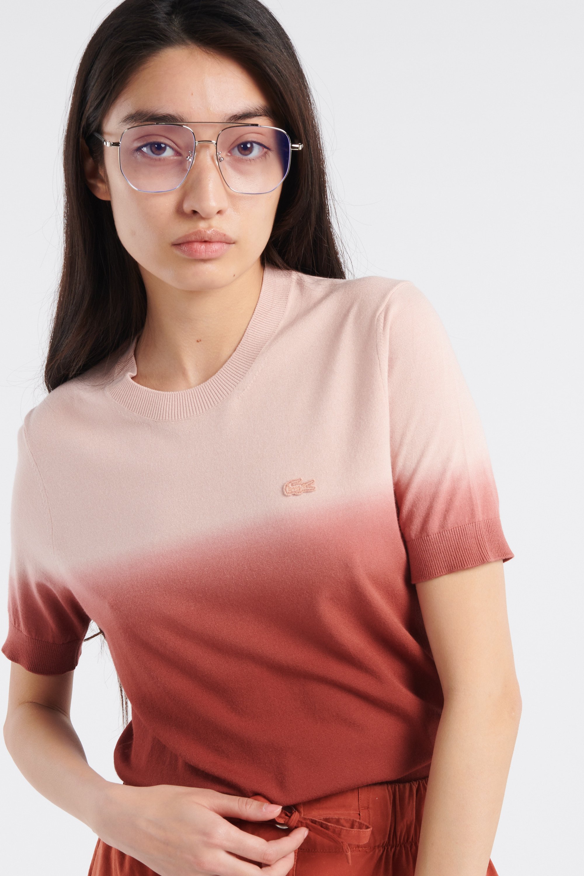 T-shirt | Multicolore LACOSTE Femme
