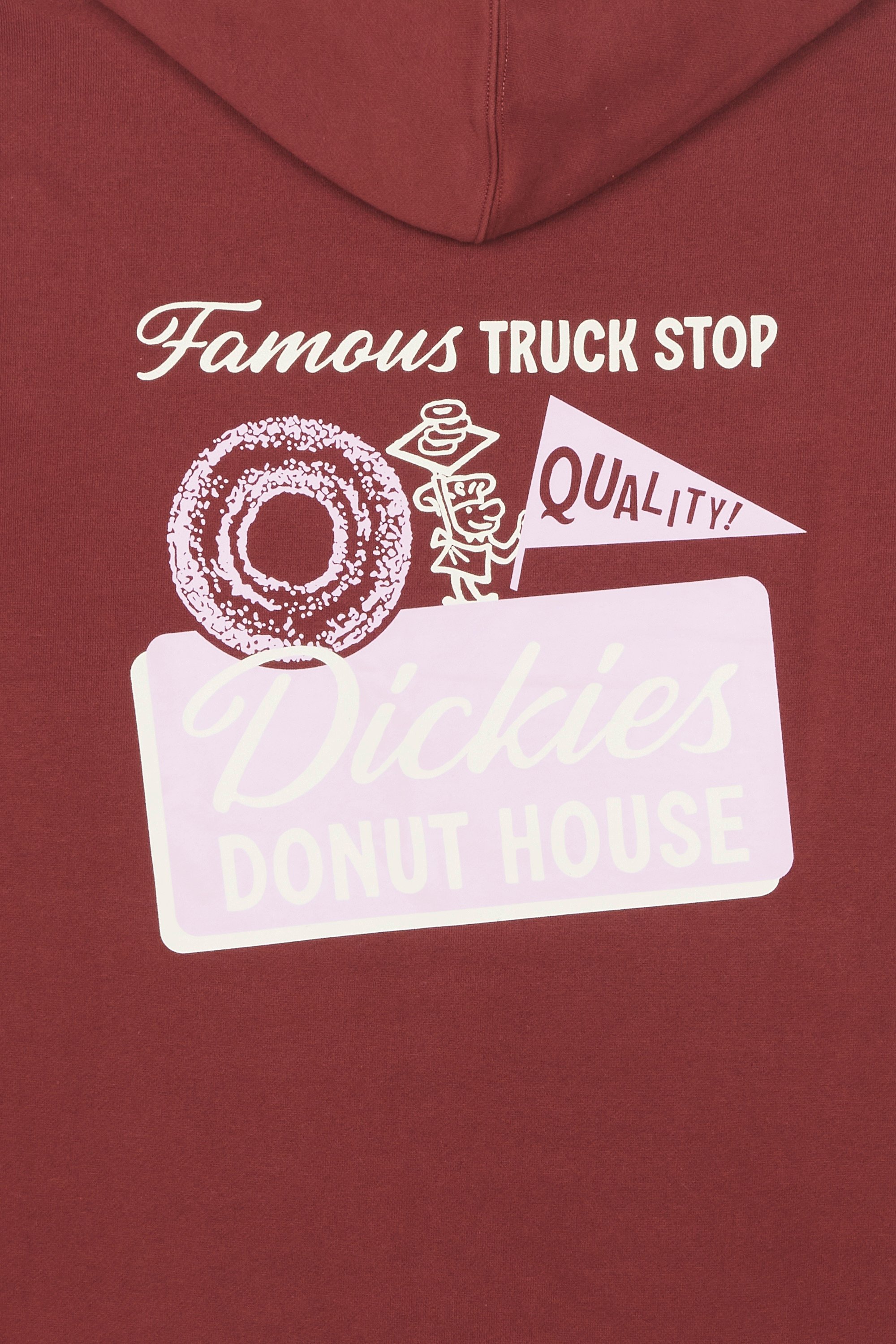 Hoodie | Red by DICKIES Hoodie Red