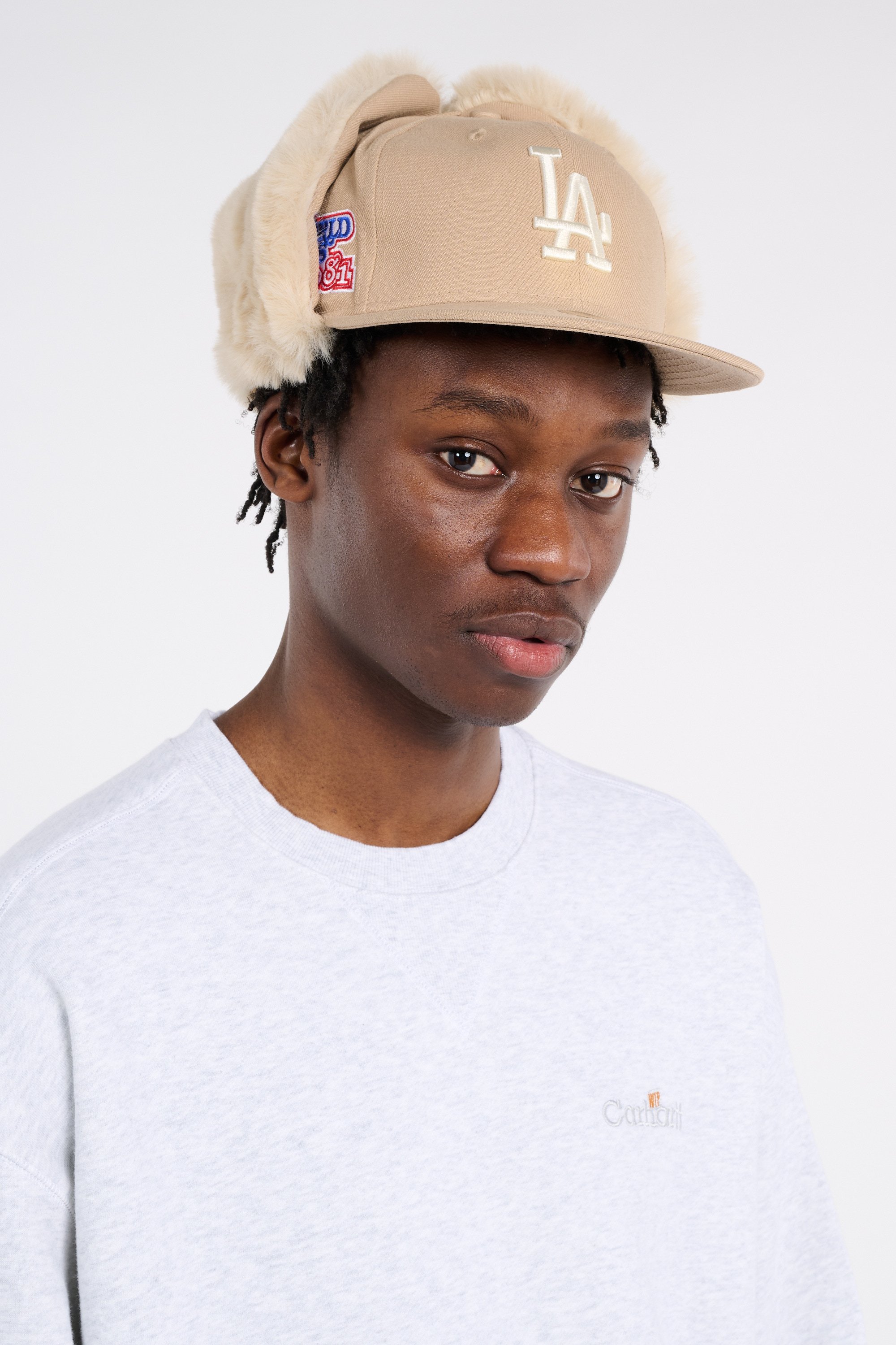 Casquette NEW ERA Beige