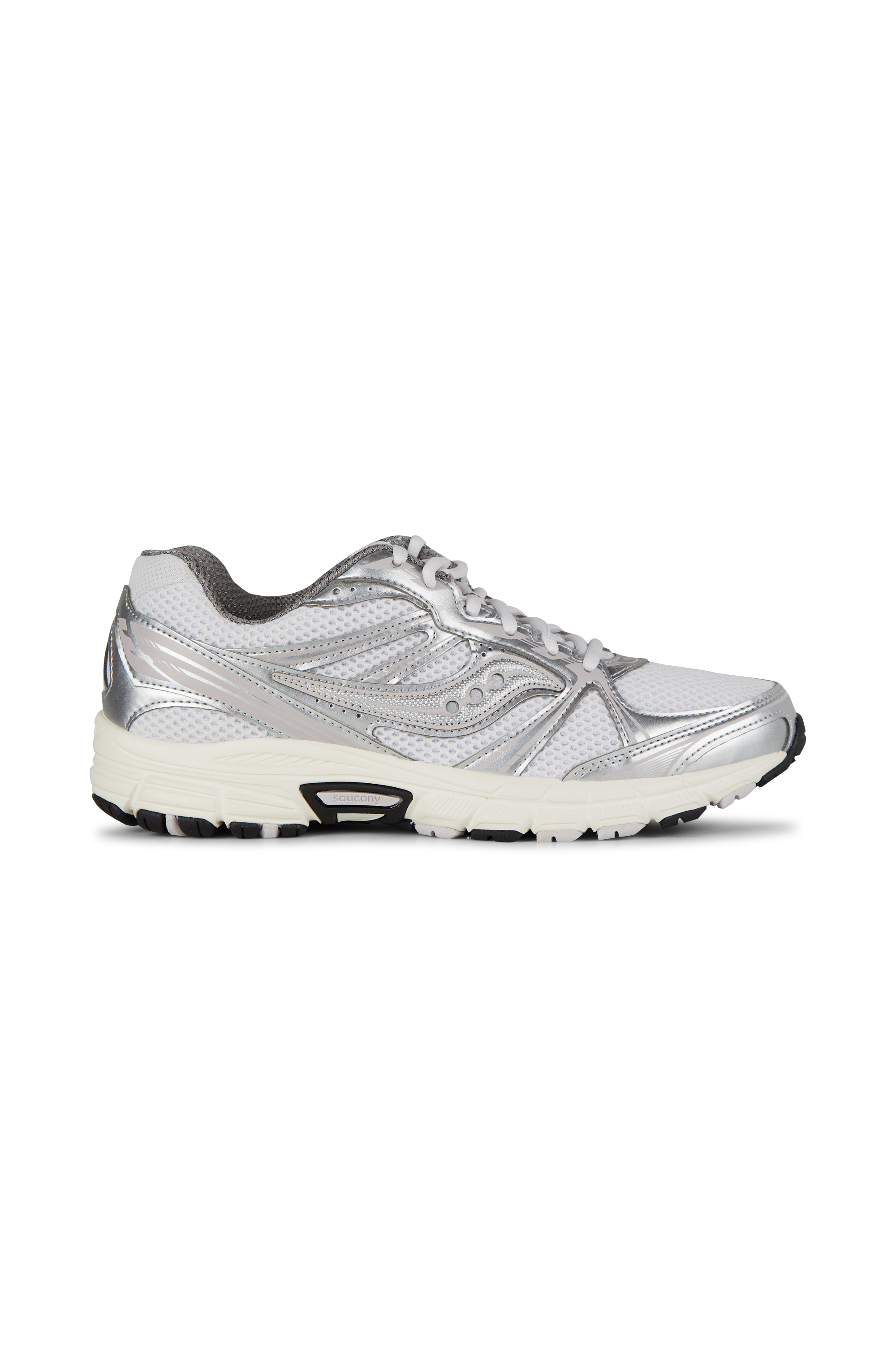 Men?s Storm 96 LO fabric and leather sneakers GRID LEGACY Fog silver