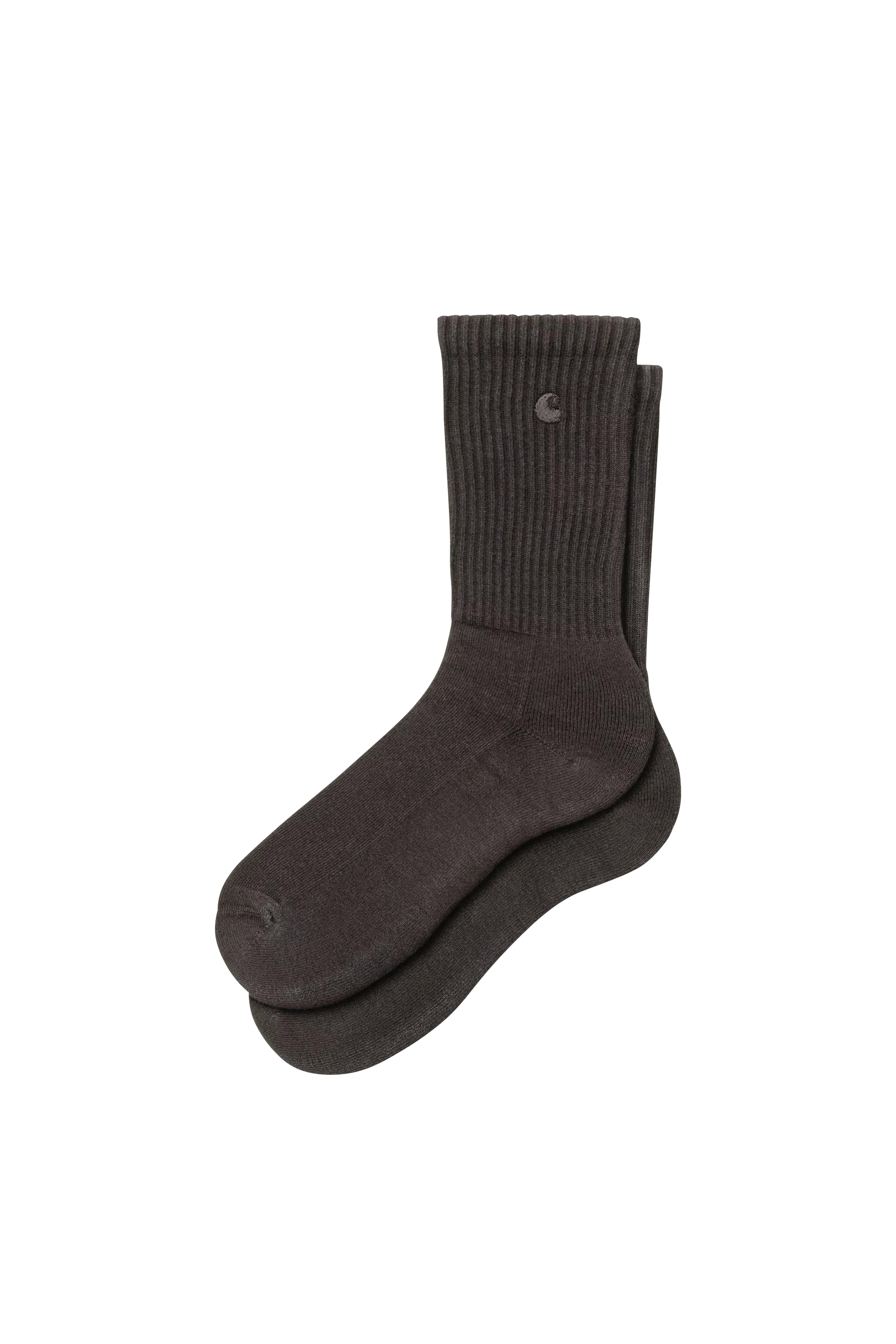 Cotton-blend socks LAMBERT Tobacco