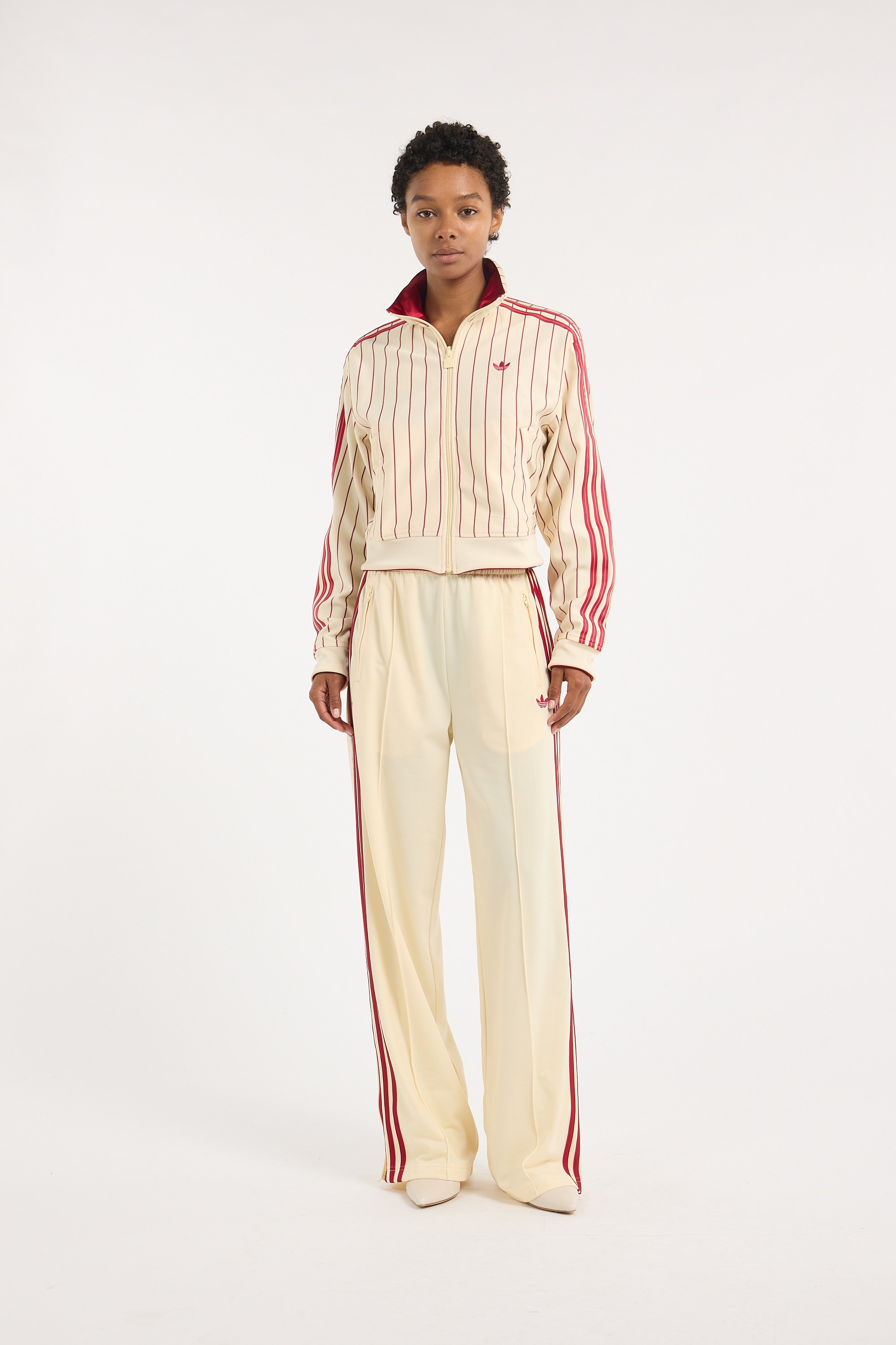 Tracksuit Jacket ADIDAS Beige