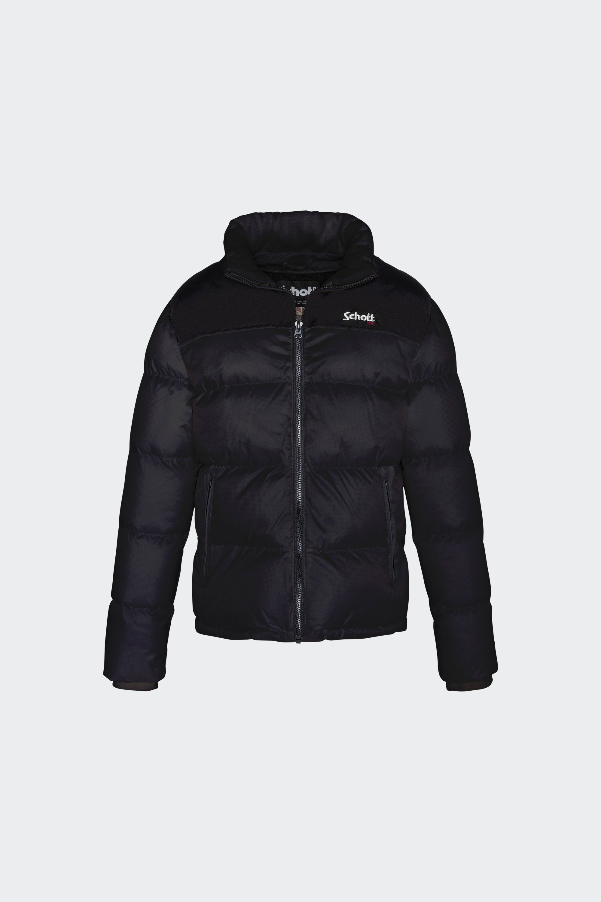 Puffer Jacket | Black by SCHOTT Puffer Jacket Black
