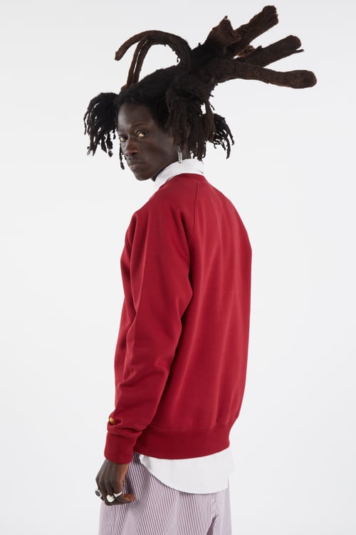 CARHARTT WIP Sweatshirt Rouge