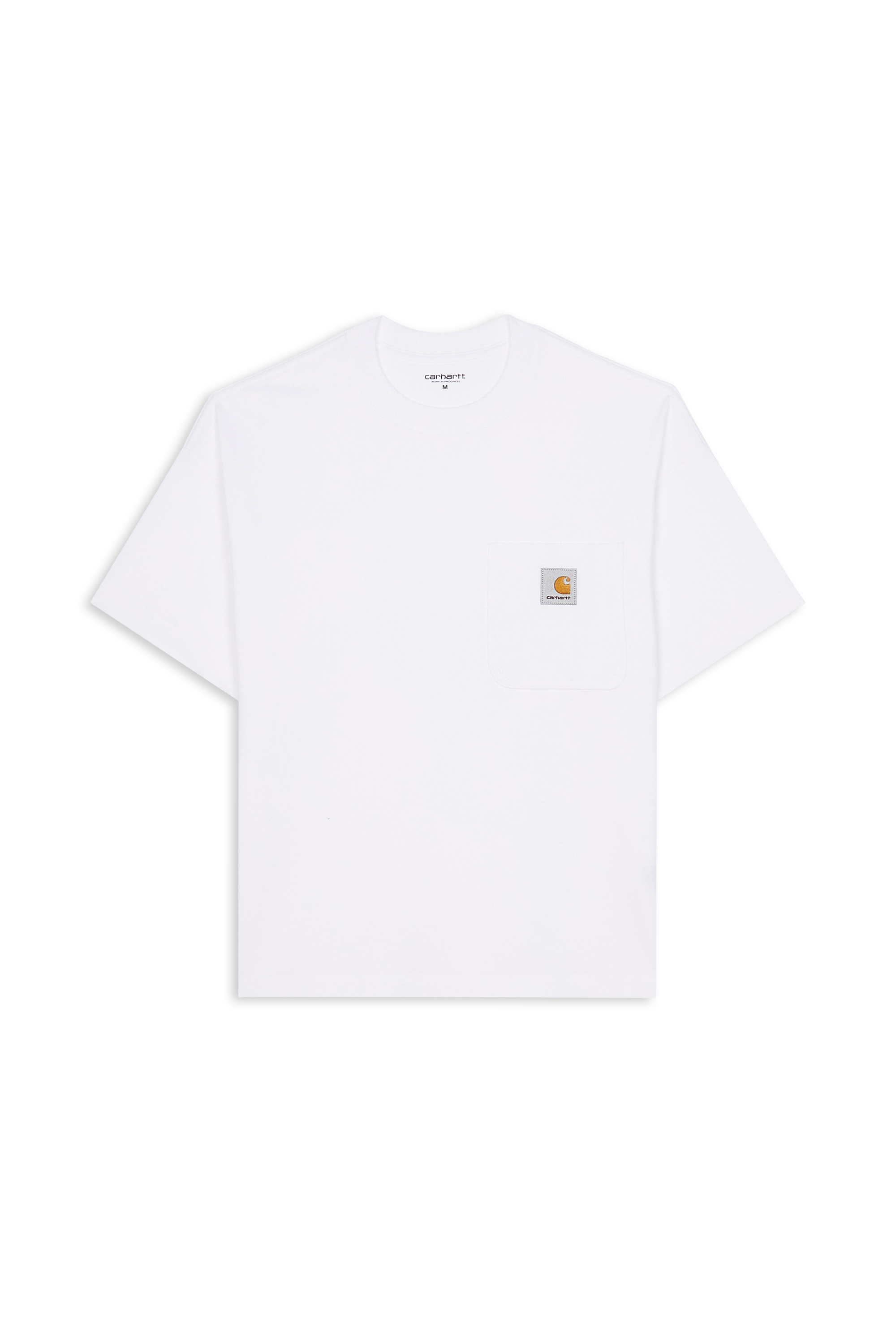 Regular-fit round-neck cotton T-shirt White
