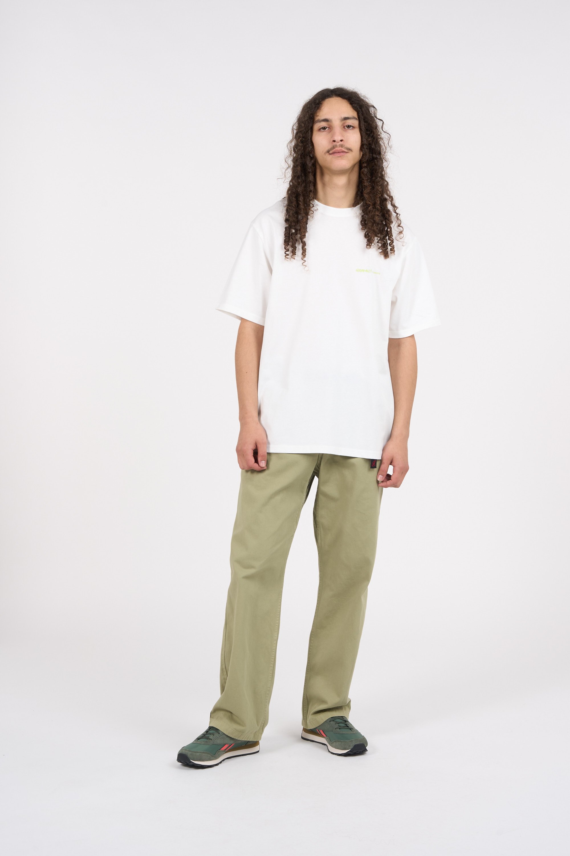 Regular-fit round-neck cotton T-shirt GRAMICCI White