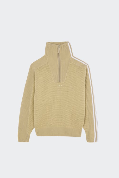 Adidas - Pull - Taille L Kaki homme