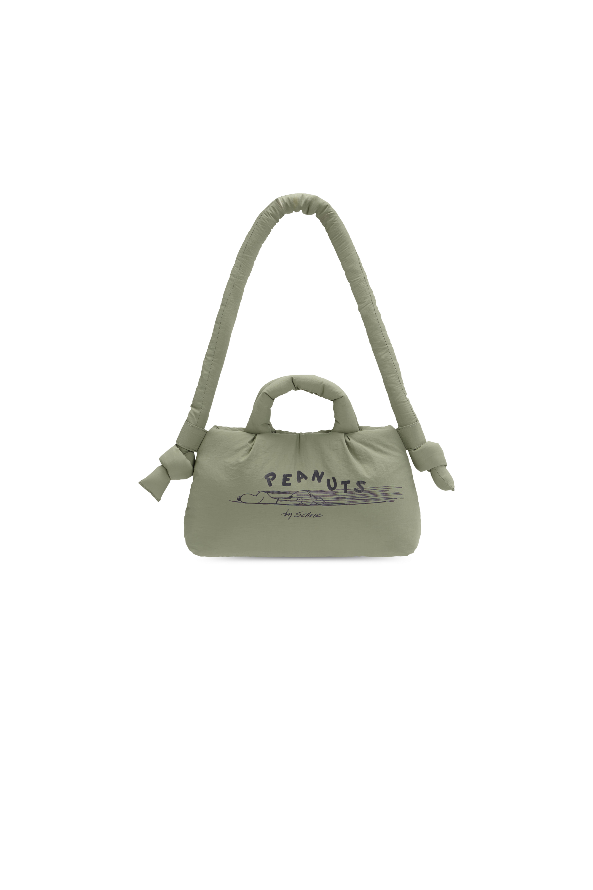 Handbag MINI ONA Peanuts sage
