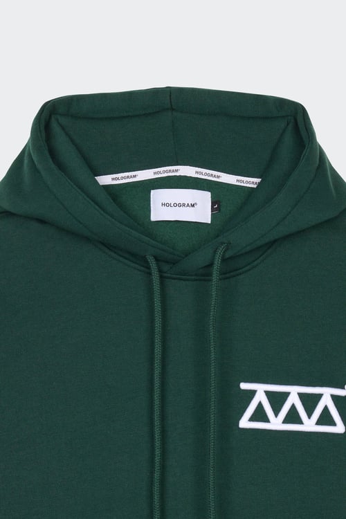 HOLOGRAM Hoodie Vert