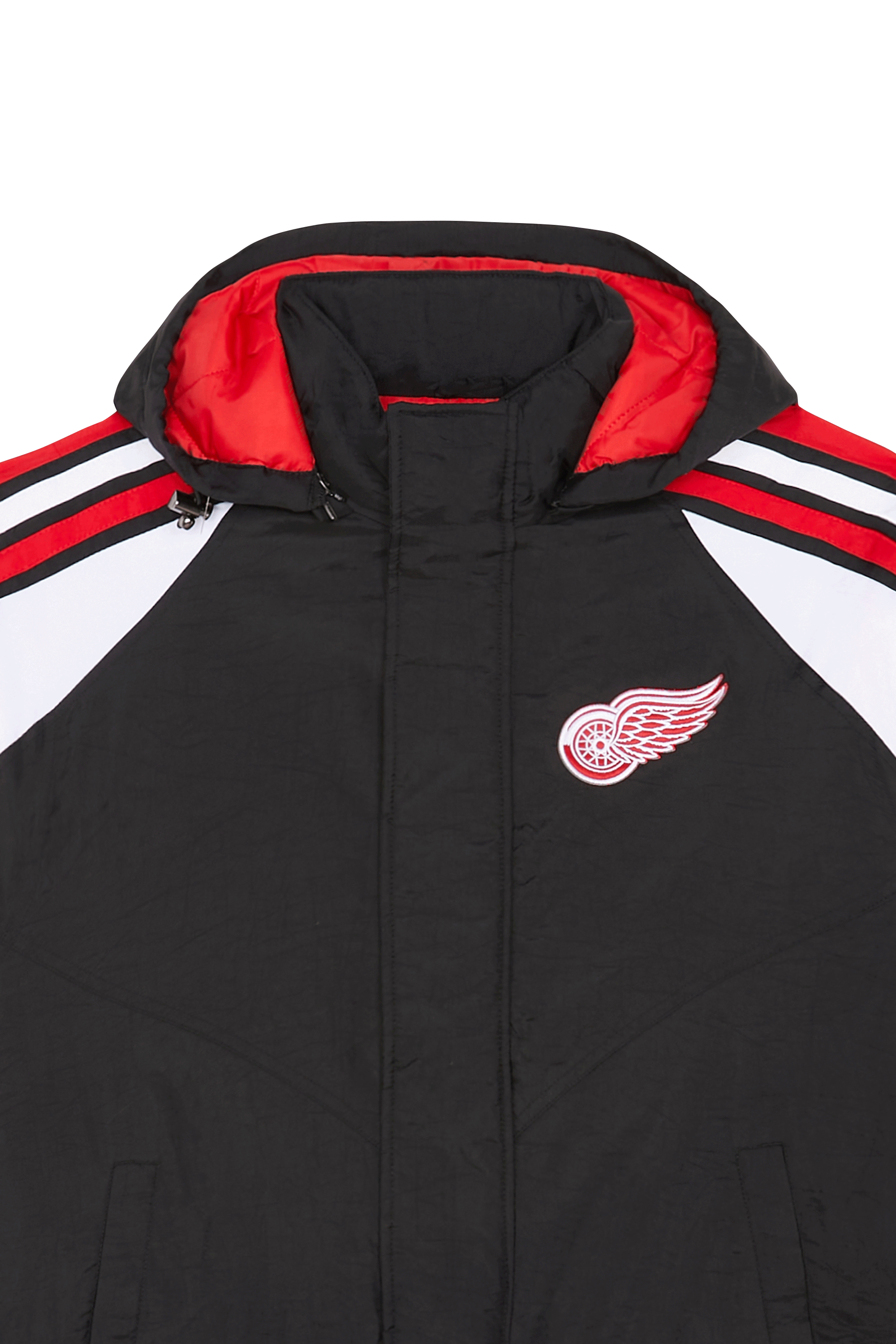 Lightweight quilted padded jacket with high neck Black