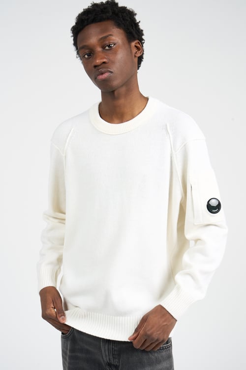 C.P. COMPANY Pull Blanc