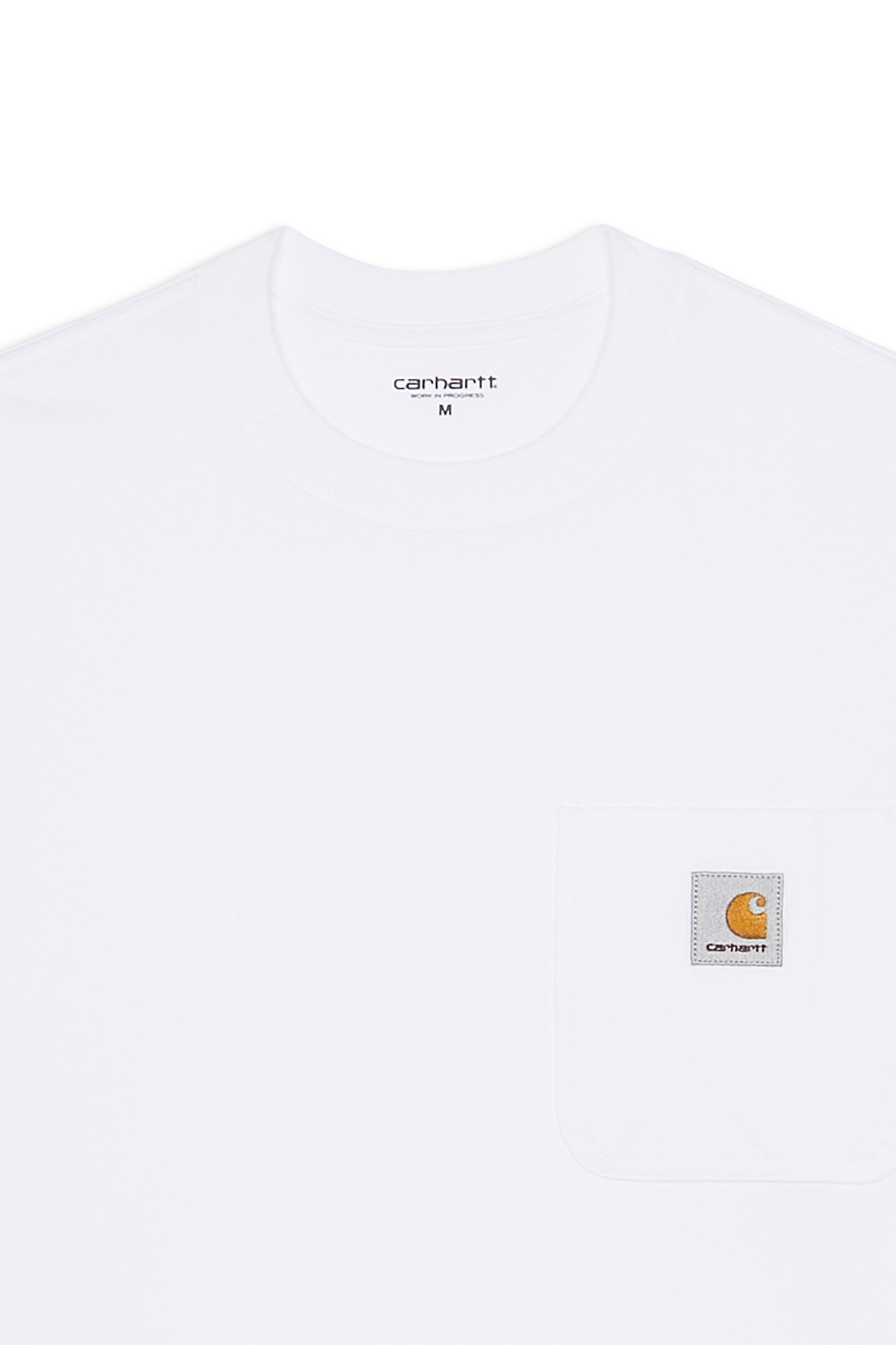 Regular-fit round-neck cotton T-shirt White