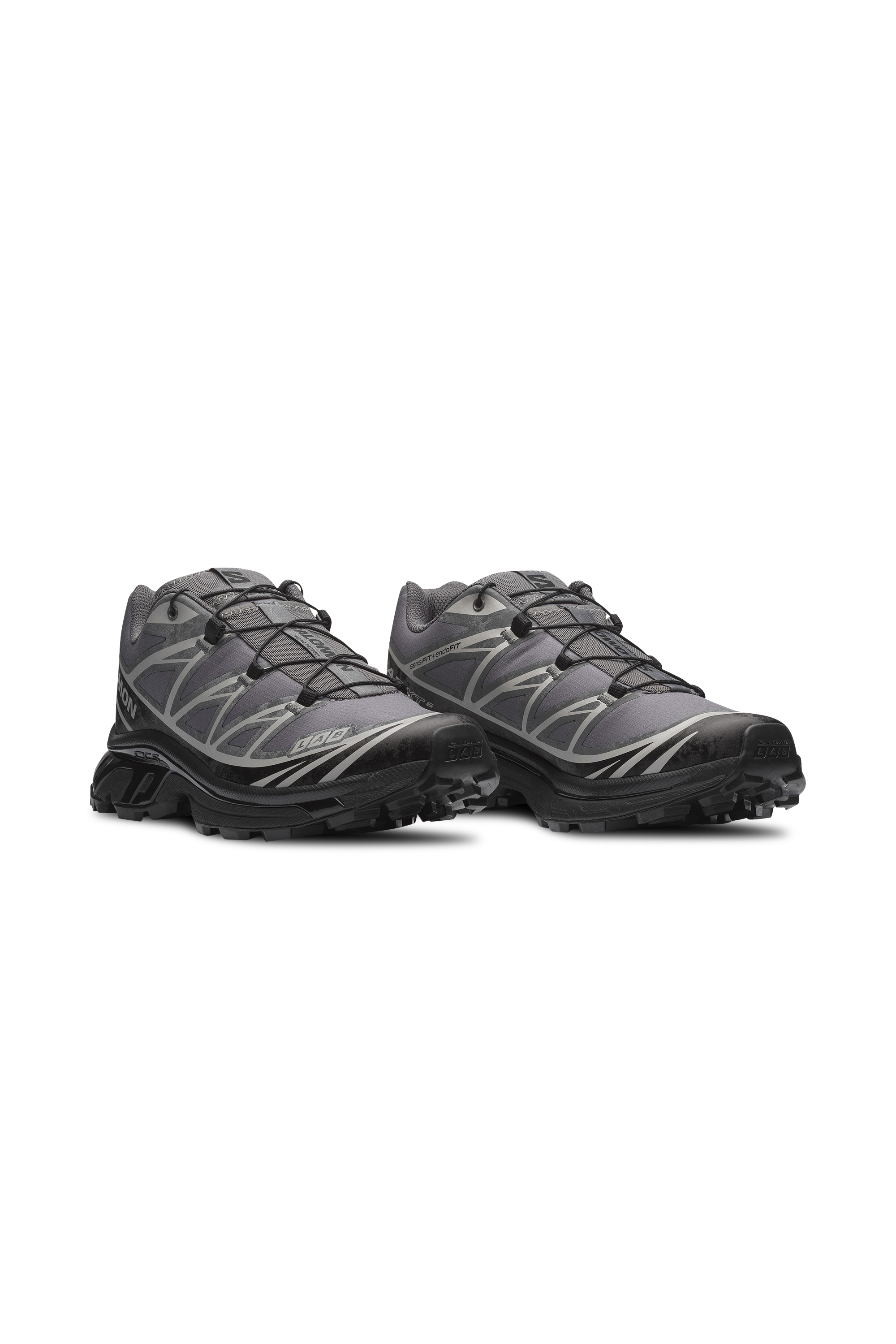 Men?s Storm 96 LO fabric and leather sneakers | Beige SALOMON Men