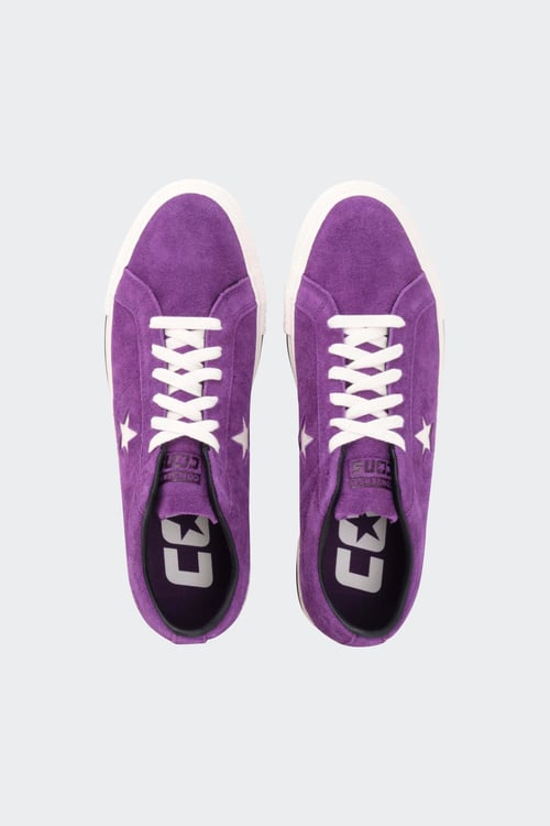 Converse basse online homme violet