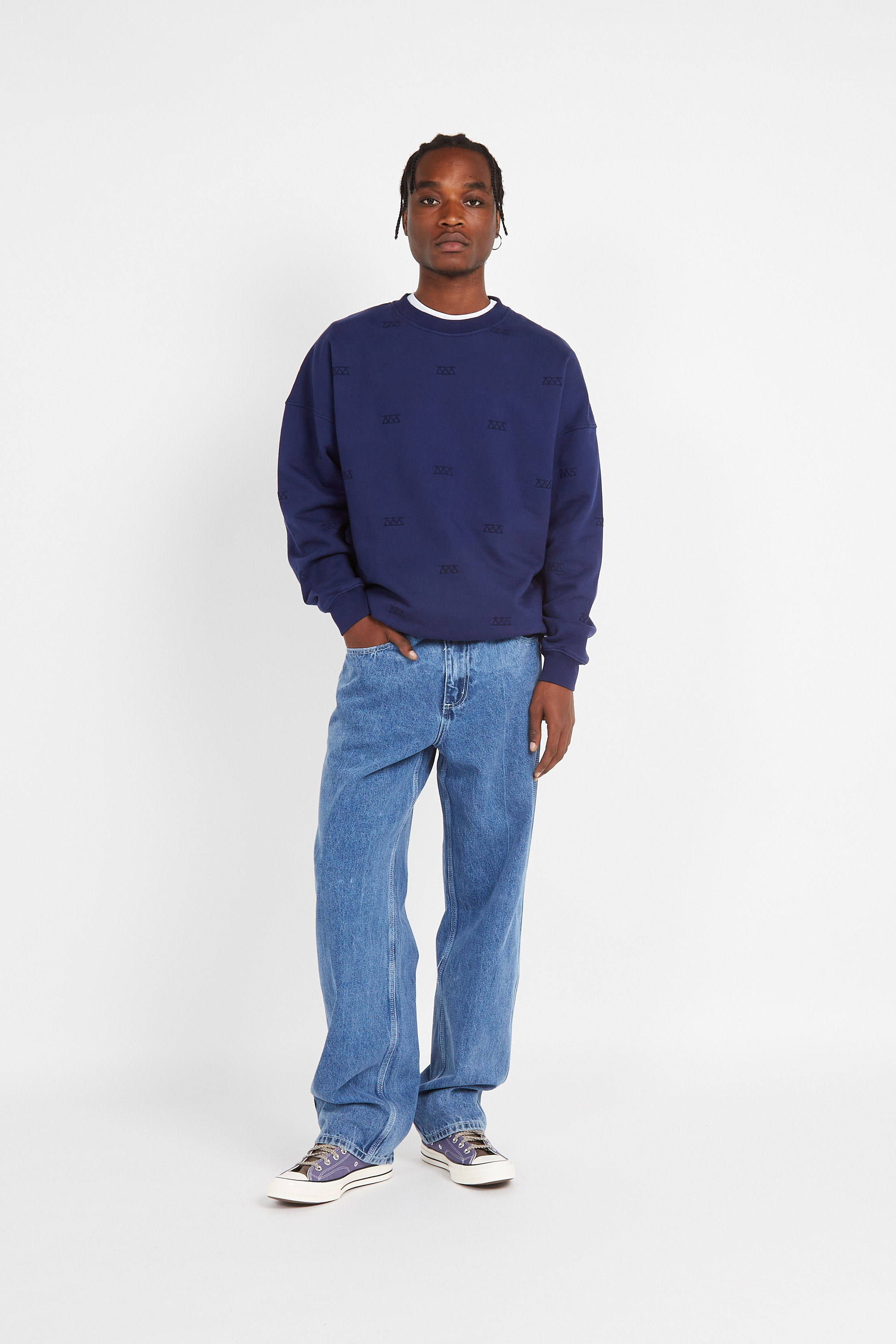 Sweatshirt Bleu