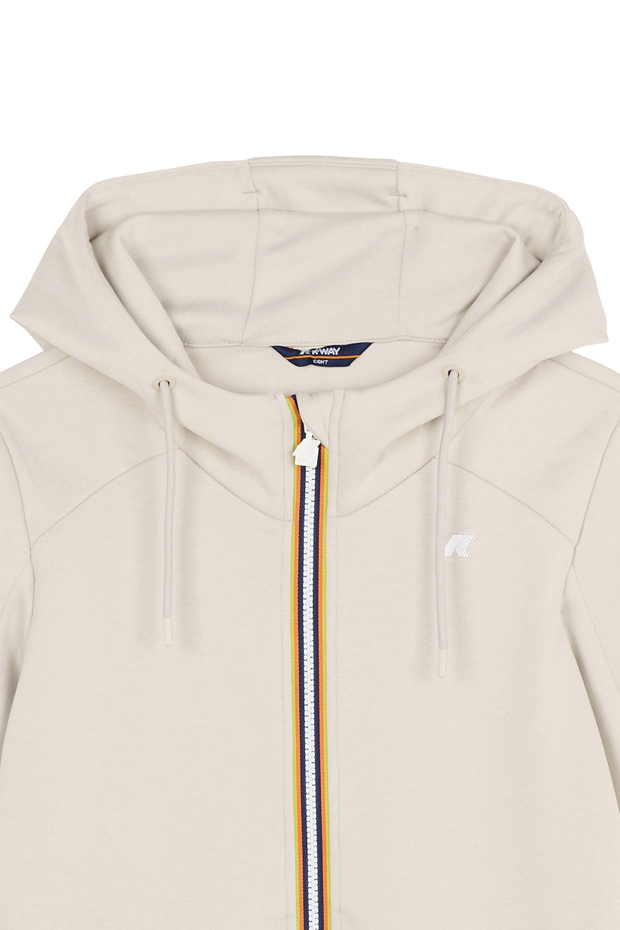 Hoodie zippée K-WAY Beige