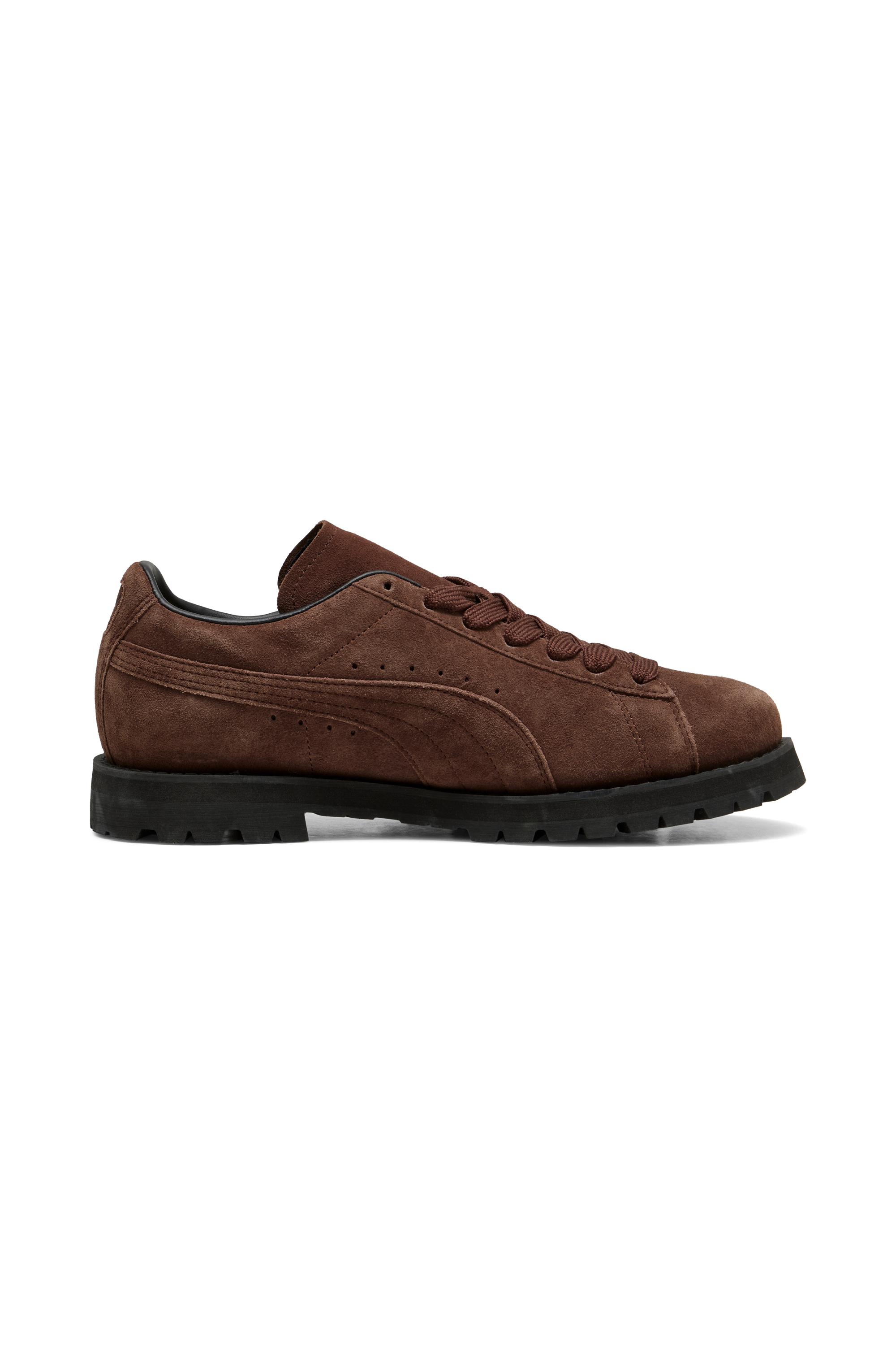 Men?s Storm 96 LO fabric and leather sneakers SUEDE VIBRAM Chocotart-puma black