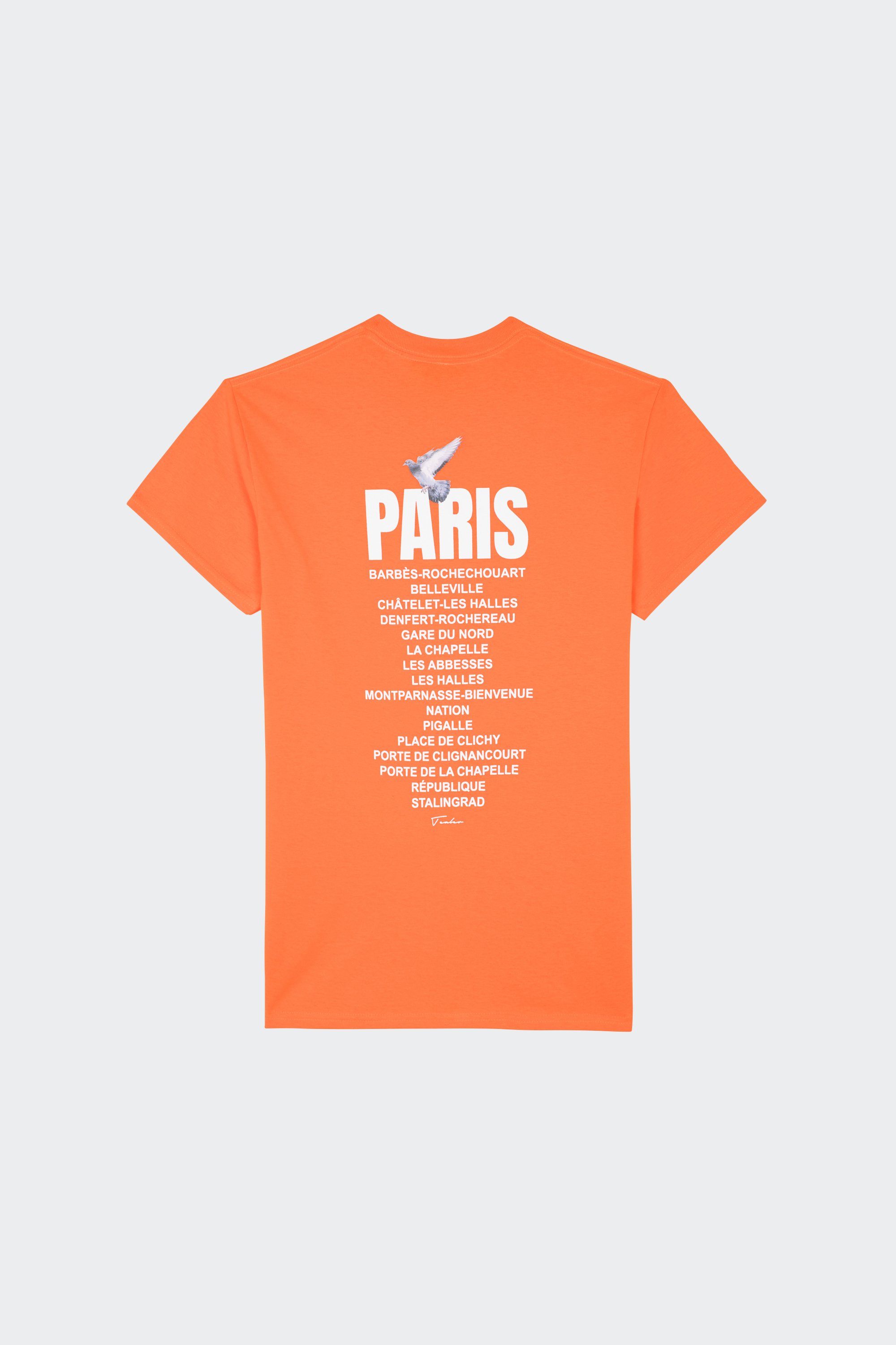 T-shirt  | Orange by TEALER T-shirt  Orange